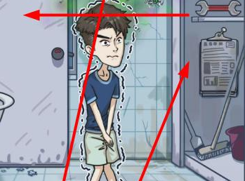 沙雕日记帮帅哥上厕所怎么通关