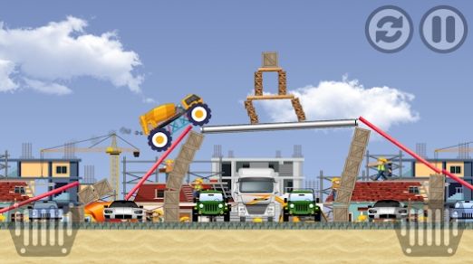 混凝土搅拌车爬升(Monster Mixer Truck Climb)v1.0 安卓版