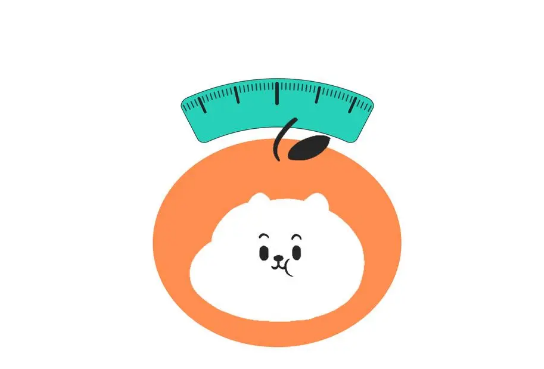 饭橘怎么记体重