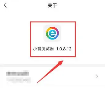 小智浏览器怎么查看版本号
