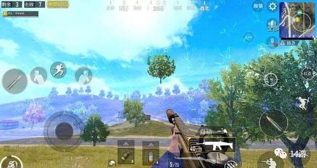 刺激战场空手跑步竟然不是最快 遇到这把枪一定捡