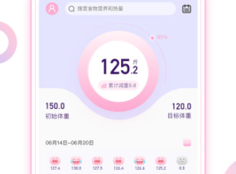 体重小本如何设置目标体重