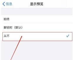 苹果手机如何隐藏短信通知内容