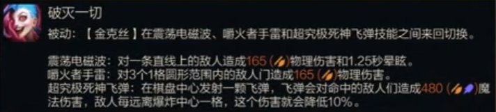 《金铲铲之战》s13金克丝技能介绍