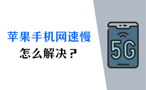 苹果手机网速慢如何解决