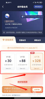 创作猫app如何开通会员