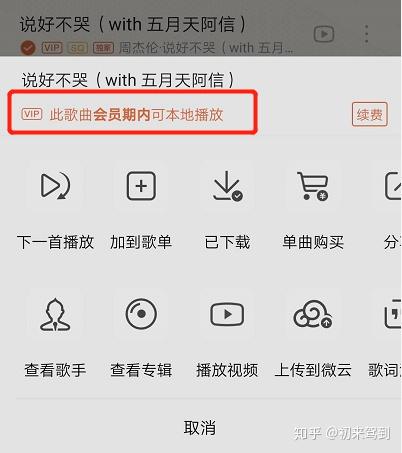 qq音乐VIP到期查询