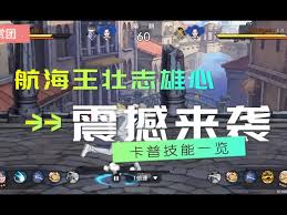 航海王壮志雄心卡普技能有哪些