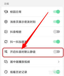 抖音如何设置默认静音