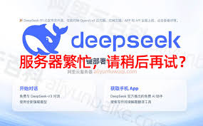 deepseek服务器繁忙怎么办