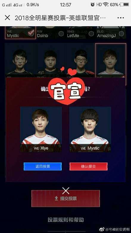 LOL全明星赛2018投票结果_最终投票名单一览