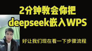 DeepSeek如何顺利接入WPS