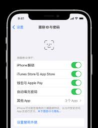 苹果手机如何开启面容识别