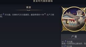 文明7黄金时代圆形剧场怎么玩