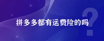拼多多是否有运费险