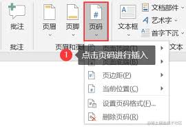 word页码怎么设置
