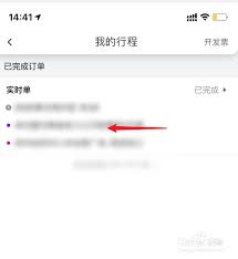 花小猪打车如何删除行程记录