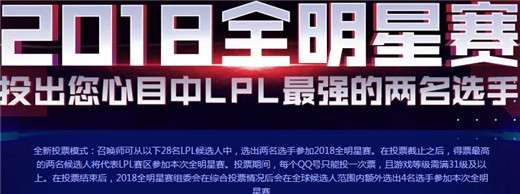 lol2018全明星赛投票结果是什么 lol2018全明星赛投票结果一览 