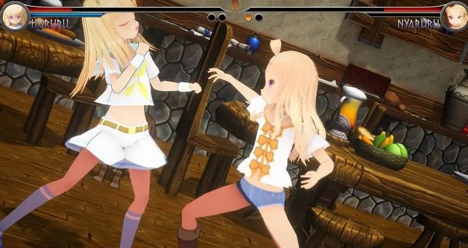 二次元少女格斗游戏