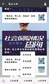 智慧昆山如何查询社保