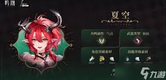 鸣潮夏空突破需要哪些材料