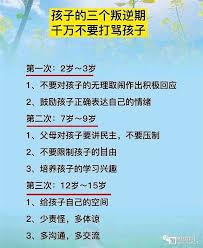 孩子第一个叛逆期是 3 岁吗