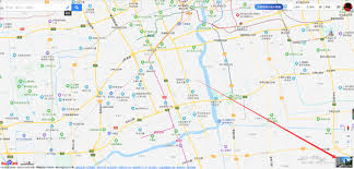 如何在百度地图查看风向标