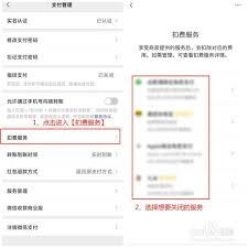 微信扣费服务在哪里设置