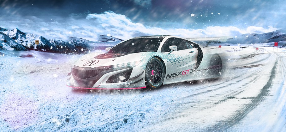 雪地赛车游戏