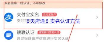 天府通如何进行实名