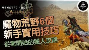 怪物猎人荒野新手怎么玩