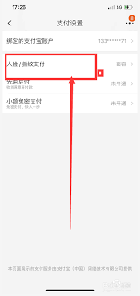喵街如何开通面容支付
