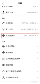 如何关闭快手免流量服务