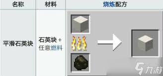 我的世界石英砖如何制作