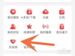 怎么退出网易云音乐乐迷团