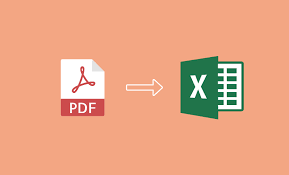 怎样把pdf档转成excel