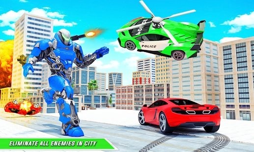 飞行直升机警察官网版