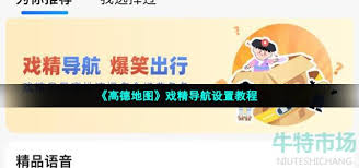 戏精导航如何设置