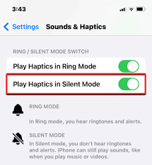 iPhone静音模式振动方法