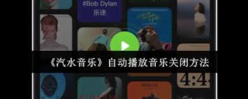 汽水音乐如何关闭自动播放