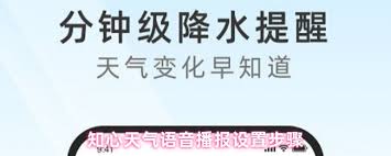 时雨天气如何设置语音播报