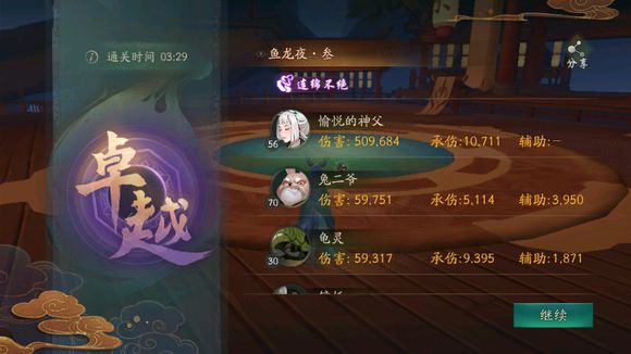 神都夜行录金风玉雨终章平民刷同心结攻略
