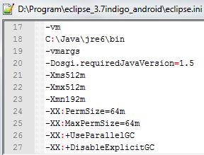 Eclipse进行优化设置的具体操作流程