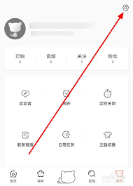 猫耳FM如何关闭弹幕