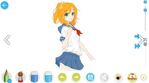 如何画漫画入口界面