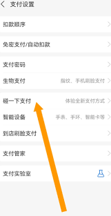 支付宝碰一碰自动扣款如何关闭