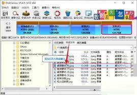 diskgenius如何预览文件