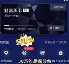 黑色支付宝是什么等级