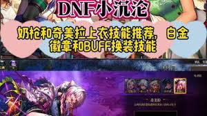 DNF协战师白金徽章选什么技能