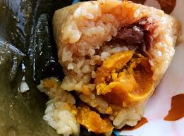 三国杀咸蛋黄肉粽的制作方法